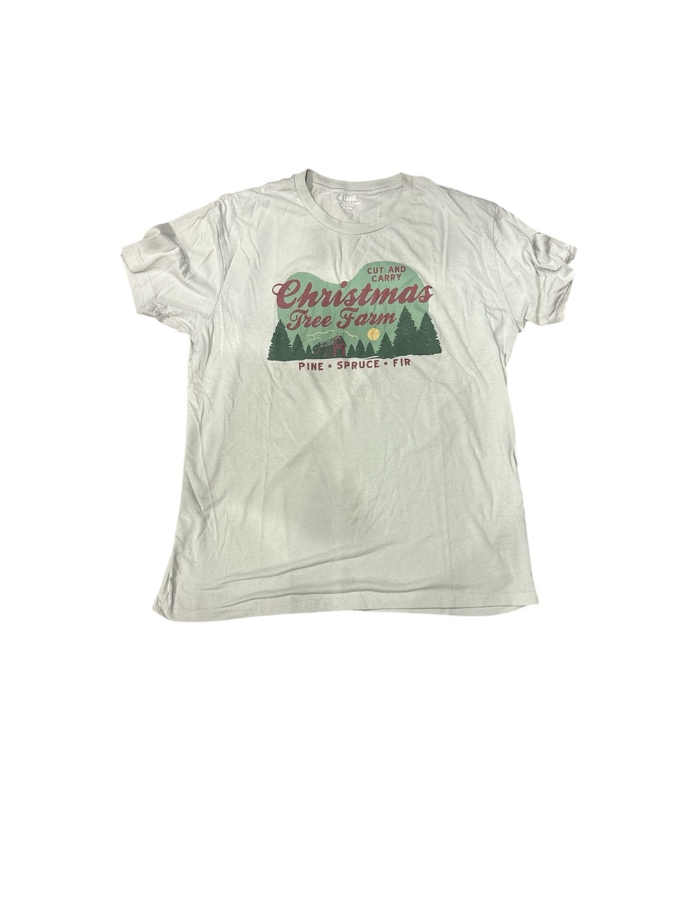 Christmas Tree Farm Graphic Tee - Green